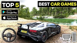 Top 5 REALISTIC Car Driving Games for Android | Realistic Best Car Draving Games