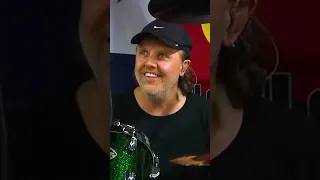 LARS ULRICH SHOWING DRUMMING HACK #METALLICA #shorts