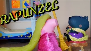 RAPUNZEL  🐷  Enredados 🐷 Peppa pig Juguetes en español 💓 Cuentos clásicos