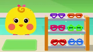 Baby Panda's Hospital Care - eyesight glasses design - eye check up Hospital - BabyBus Game Video