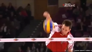 TOP 10 Best Volleyball Spikes during warm-up