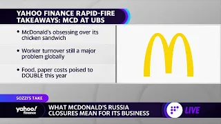 McDonald’s shutters restaurants in Russia, costing the chain $50 million per month