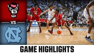 NC State vs. North Carolina Men's Basketball Highlight (2022-23)