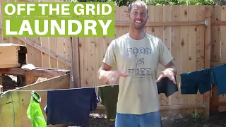 How I Do My Laundry Sustainably Off Grid