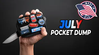 July POCKET DUMP | MADE IN THE USA EDC