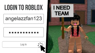 I LOGGED into my FANS ACCOUNT and SHE was a TEAMER..(Murder Mystery 2)