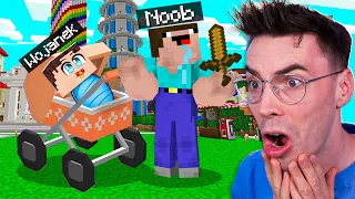 NOOBEK ADOPTOWAŁ Mojego SYNA w Minecraft!