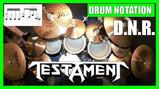 HOW to play DNR on drums - TESTAMENT