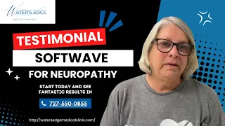 Neuropathy Pain Relief Treatment Testimonial May 9, 2024   Water's Edge Medical Clinic and Spa