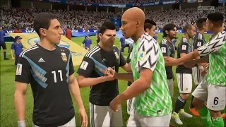 2018 FIFA World Cup Russia - Nigeria vs Argentina - Gameplay (HD) [1080p60FPS]