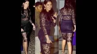 20 Bollywood Actresses Clicked And Caught Wearing Transparent Dresses hd image