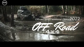 OFFROAD FAMILY WEEKEND - Podzim 2022 | 4x4 OFFROAD | Milovice