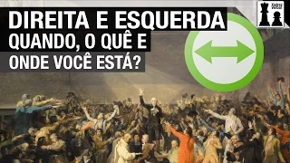 Direita e Esquerda: Quando, o quê e onde você está?