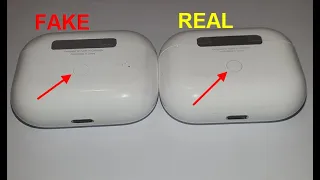 Airpods pro real vs fake. How to spot counterfeit / clone Apple air pods