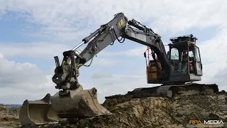 Volvo ECR145E with Steelwrist