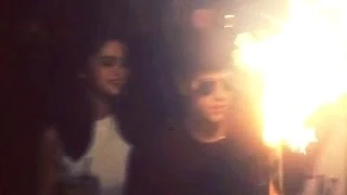Justin Bieber, Selena Gomez & Lil Za at Alfredo Flores "Birthday Party" in Los Angeles
