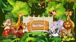 Learn to Count to 20 with Number Zoo | Toddler Fun Learning | cartoon video