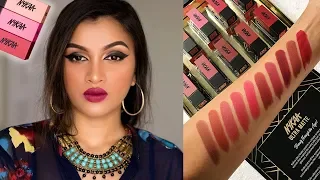 NYKAA ULTRA MATTE LIPSTICK | Swatches & Review | BeautiCo.
