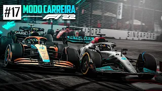 F1 2022 - MODO CARREIRA - GP DA SINGAPURA 50% - ESSE JOGO AINDA VAI ACABAR COMIGO! - EP 17