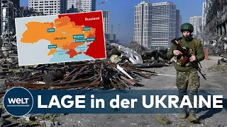 Ein Monat UKRAINE-KRIEG: Russische Truppen vor Kiew aufgehalten - Die aktuelle Lage | WELT THEMA