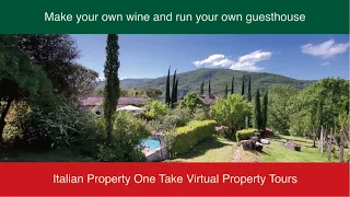 Your own private organic vineyard. Italian Property Virtual Tours by Nick Ferrand