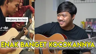 NGULIK KONTEN COVER TIKTOK SINGKONG DAN KEJU