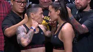 Jéssica Andrade vs. Tatiana Suarez - Weigh-in Face-Off - (UFC Fight Night: Sandhagen vs. Font)