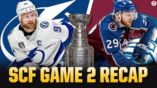 2022 Stanley Cup Final: Avalanche DOMINATE Lightning in Game 2, Take 2-0 Series Lead I CBS Sports HQ