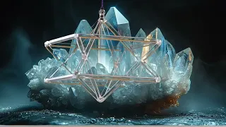 Unlocking Cosmic Harmony: Journey with the 10" Merkaba Singing Crystal