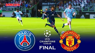 PSG vs Manchester United - UEFA Champions League 2022 Final - eFootball PES 2021