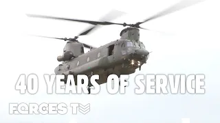 🚁 40 Years Of RAF Chinook Operations | Forces TV