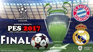 PES 2017 | PC | UEFA Champions League Final | Bayern Munich vs Real Madrid |
