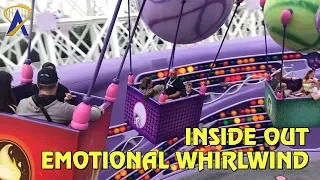 Inside Out Emotional Whirlwind POV in Pixar Pier at Disney California Adventure