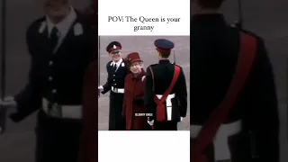 When Queen Elizabeth Encounter with Prince William