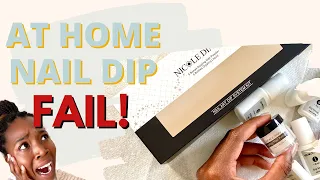DIP POWDER NAILS | NICOLE DIARY | AT HOME | DIY First Time Try & FAIL