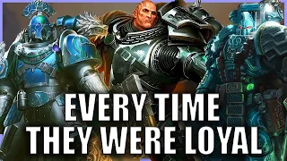 Every Time The Alpha Legion Did Something Loyalist | Warhammer 40k Lore