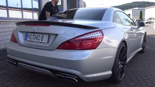 Mercedes-Benz SL63 AMG w/ HMS Exhaust