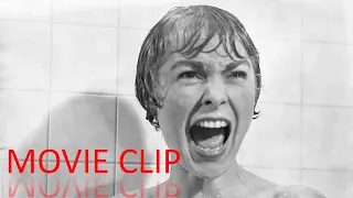 Infamous Shower Scene with Janet Leigh from Alfred Hitchcock’s Psycho (1960), best murder ever scene