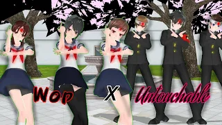 [MMD] ❤️‍🔥Wop X Untouchable 💥( Martial Club) YandereSimulator-uz7rf