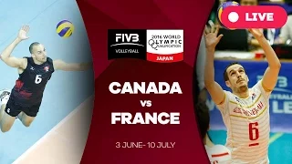 Canada v France - 2016 Men's World Olympic Qualification Tournament