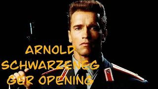 An Experience With Arnold Schwarzenegger / Birmingham 2019 / Opening / Movies Terminator, Predator..