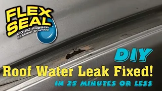 Repairing a Roof Water Leak in a Car (IN 25 MINUTES OR LESS)