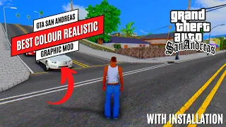 GTA San Andreas: 2022 Best Colorful Realistic Graphics Mod Looks Better Than GTA 5 For Low End PC!