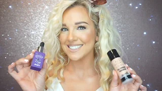 Testing Barry M NEW Unicorn Drops with the NEW All Night Long Foundation | Laura Louise