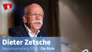 Dieter Zetsche auf dem Blankeneser Neujahrsempfang 2018