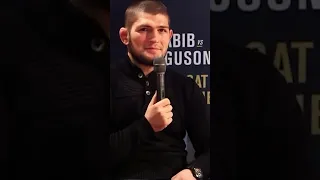 Respect? He wants to SMASH my face... - KHABIB.