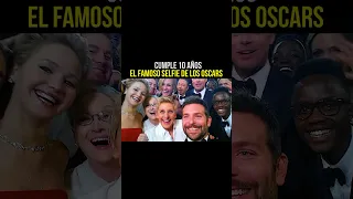 El selfie más famoso de los Oscars cumple 10 años! #oscars2024 😱 #theoscars #oscars #oscar2024
