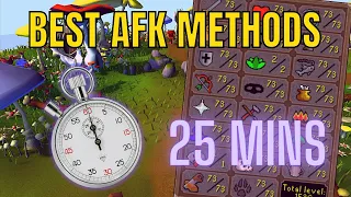 The Best AFK Training Method for Every Skill in OSRS