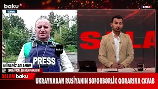 Ukraynadan Rusiyanın səfərbərlik qərarına cavab - BAKU TV