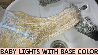 Baby Lights With Base Color | TUTORIAL BY AISHABUTT